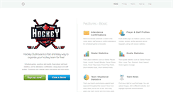 Desktop Screenshot of hockeyclubhouse.com